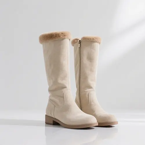 時尚冬季中筒女靴