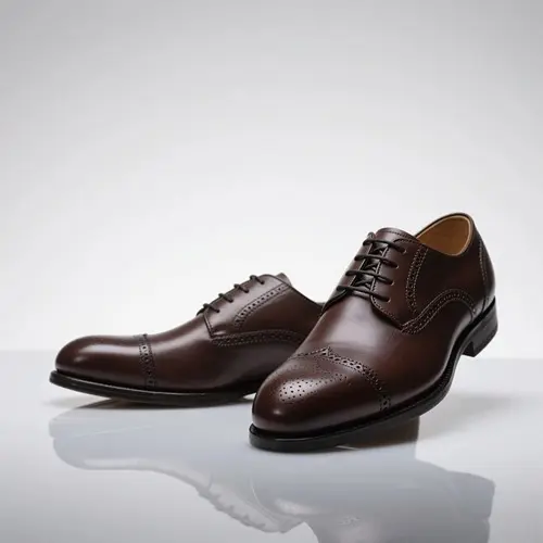 商務英倫真皮男鞋